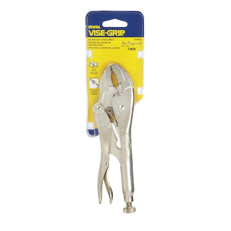 Irwin Irwin Vise-Grip 7 in. Alloy Steel Curved Pliers with Wire Cutter 702L3